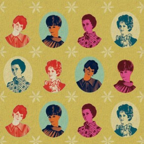 vintage ladies ochre vintage ladies ochre